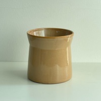 Pot de fleur en céramique émaillée réactive plantes d'intérieur de planteurs de jardin à la maison
