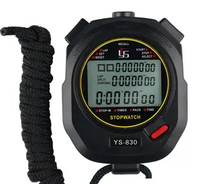 Electronic Digital Digital Timer Water resistant memory professional sport timer stopwatch