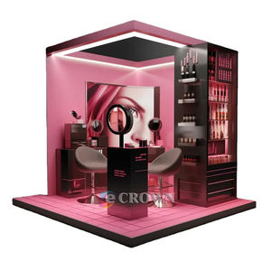 Shop showcase Design Counter Counter showcase <strong>Pl</strong> Design Hairdressing Salon Shop Counter Design Salon Shop Cabinet Design OEM - Product Image 3