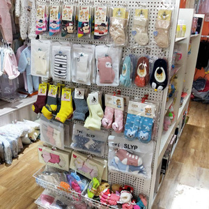 Pegboard <b>Shelf</b> Double Sided Hanging Storage Rack For Jewelry Phone Accessories Tools Living Room Display Stand - Product Image 3