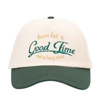 Gorra de Béisbol Bicolor 2026, Personalizable con Color a Elección, Gorra de Algodón de Alta Calidad, Ajustable, para Venta al Por Mayor