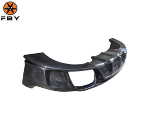 Séparateur de diffuseur de pare-chocs arrière en Fiber de carbone chaud pour <span class=keywords><strong>Prosche</strong></span> <span class=keywords><strong>Macan</strong></span> 95B 2014-2021 diffuseur arrière en carbone - Product Image 4