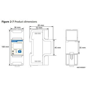 Capteur de puissance intelligent Hua Wie <span class=keywords><strong>DDsu666</strong></span>-<span class=keywords><strong>h</strong></span> puissance de compteur intelligent monophasé pour onduleur solaire - Product Image 5