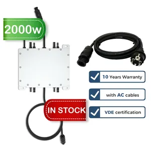 Micro Onduleur Solair Sun2000g3-eu-230 EU-Version Wechsel richter Deye Micro Inverter 2000w auf Grid Tie Inverter 2000w