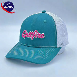 Casquette de baseball camouflage à 6 panneaux QZFSO, personnalisée, de haute qualité, avec logo imprimé, broderie, maille, style hip-hop, pour hommes - Product Image 1