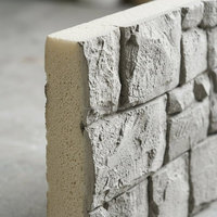 Panneaux en pierre artificielle PU haute densité résistants aux UV, imperméables, pour murs extérieurs, revêtement mural en pierre artificielle pour façade de maison
