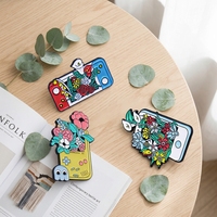 Badge de revers personnalisé en alliage de zinc, émaillé, design de jeu, cadeau promotionnel pour festival, pour boutique de cadeaux avec logo, vente en gros