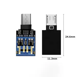 Mikro OTG USB Flash sürücü çip UDP olmadan usb flash sürücü hiçbir konut USB 3.0 çip toptan A sınıfı Memory Stick çip