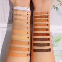 Cosmétiques Maquillage Naturel Étanche Couverture Complète Fond de Teint Crème Contour Palette Vegan Private Label Brow Concealer Palette