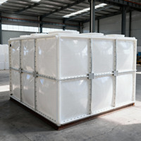 Kit de Tanque de Agua Modular de GRP Cuadrado y Rectangular con Ensamblaje Atornillado para Fáciles Proyectos de Instalación DIY