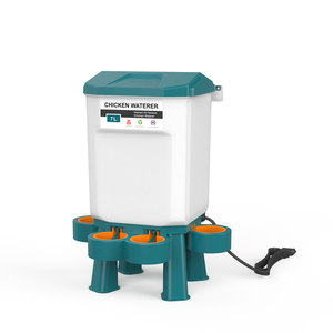 Bevitore di pollame 7L 11L con acqua di pollo riscaldata a pavimento e sospensione riscaldata - Product Image 4