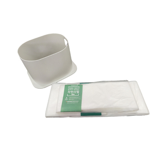 BNcompany Dekor <span class=keywords><strong>Korbell</strong></span> HDPE Poubelle à couches intégrée avec recharge de 16 L, type à couvercle roulant - Product Image 2
