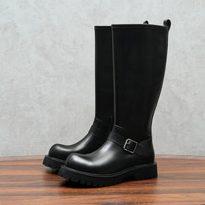 Nouvelles Bottes Classiques de Designer pour Hommes en Cuir Véritable Automne-Hiver 2025 – Confortables, Imperméables et Antidérapantes pour le Travail - Product Image 2