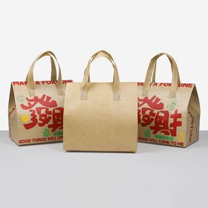 Sacs isothermes jetables non tissés recyclables pour aliments chauds/froids - Product Image 1