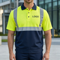 Chemises polo à manches courtes à séchage rapide pour l'été, bandes réfléchissantes, vêtements de travail de sécurité, pantalons de travail de construction, vêtements de travail personnalisés