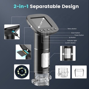 Microscopio <span class=keywords><strong>Digital</strong></span> Microlong CM3 para reparación móvil, aumento de 1000X, cámara de inspección de microscopio de vídeo de 2 pulgadas, ESTÉREO - Product Image 5
