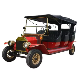 Carrito de Golf Clásico Retro de Dos Filas y 8 Asientos para 6 Personas, Modelo 2026, en Oferta, para Turismo - Product Image 5