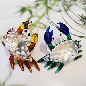 Modern klein krabben <span class=keywords><strong>aquarium</strong></span> met glas-in-lood decoratie voor visjes, decoratie voor thuis, huisaccessoires - Product Image 1