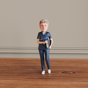 High Quality Resin Bobble Head for <strong>Doctor</strong> Custom <strong>Doctor</strong> Bobblehead Figurine Miniature Doll Wholesale Personalized Toy - Product Image 3