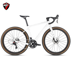 Vélo de gravier en fibre de carbone 700c 13 vitesses, double frein à disque, léger, <span class=keywords><strong>pour</strong></span> hommes et femmes - Product Image 4