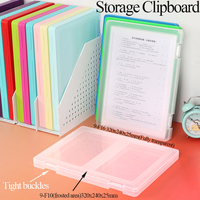Caja de Archivo Multifuncional WEISHENG, Carpeta de Papel para Documentos A4 con Doble Hebilla, 320x240x25mm, Caja de Archivo de Plástico PP