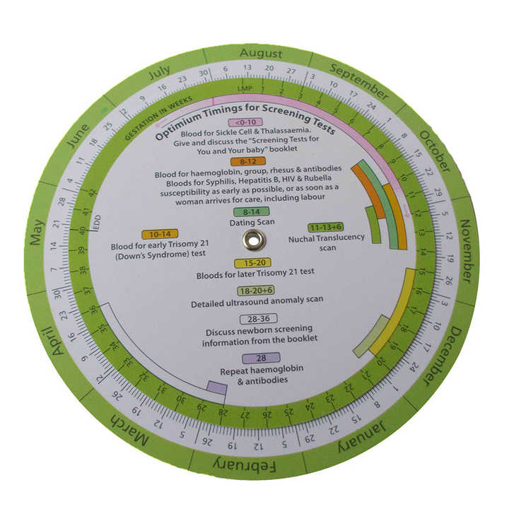 plastic-edd-calculator-pregnancy-due-date-wheel-ruler for Free Printable Pregnancy Wheel Calculator Plastic EDD Calculator - Pregnancy Due Date Wheel Ruler for Free Printable Pregnancy Wheel Calculator