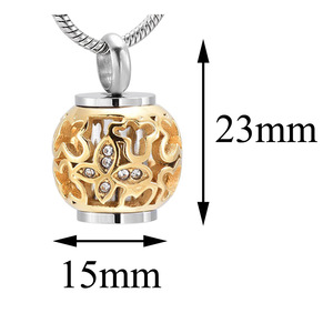 SongYi Wholesale Hollow Rose Gold <strong>Butterfly</strong> <strong>Ash</strong> Jewelry Urn Pendant Waterproof Stainless Steel Openable Cremation <strong>Necklace</strong> - Product Image 3