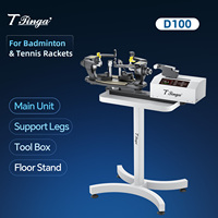 Machine à cordage de raquettes de tennis et de badminton électrique intelligente, professionnelle, portable, avec écran LCD vertical et fonction de mémoire