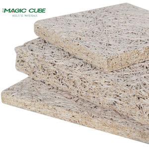 Panneau d'isolation phonique en <span class=keywords><strong>laine</strong></span> <span class=keywords><strong>de</strong></span> <span class=keywords><strong>bois</strong></span> direct d'usine panneaux muraux acoustiques panneaux décoratifs en fibre <span class=keywords><strong>de</strong></span> <span class=keywords><strong>bois</strong></span> Eco ciment absorbant le bruit - Product Image 4