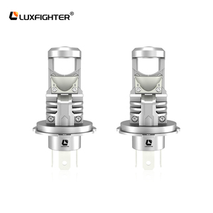 Luxfighter 2026 Nuevo <span class=keywords><strong>Faro</strong></span> Delantero para Motocicleta de Alto Lumen Serie MT TJ-H7 TJ-H4 LED 12V con Ventilador y Lentes - Product Image 1
