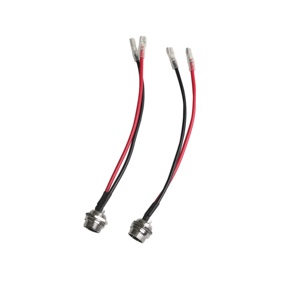 להתאמה אישית LED חיצוני אור 2 פין בורג סוג כבל חיווט IP68 עמיד למים תקע חשמל חוט מחבר כבל - Product Image 3