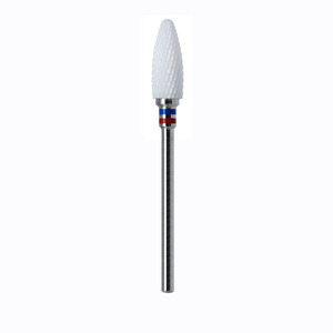 Embout de perceuse à ongles en céramique blanche en forme de balle, accessoires pour perceuse à ongles électrique rotative, embout en céramique pour manucure en salon de beauté - Product Image 3