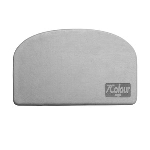 Tapis de bain en mousse à mémoire de forme 7 couleurs, rectangulaire, antidérapant, absorbant, séchage rapide, fibre de polyester, design minimaliste - Product Image 1