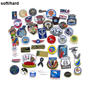 Pin de Solapa de Pizza <span class=keywords><strong>Dominos</strong></span>, Insignias Personalizadas con Impresión UV, Pin de Esmalte Duro con Diseño de Logotipo, Pin de Esmalte para Gorra - Product Image 2