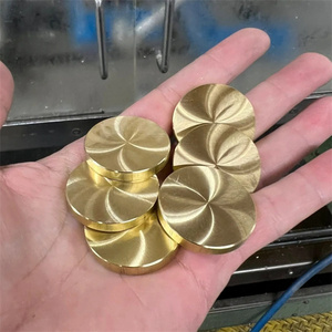 Pièce vierge en laiton usinée CNC, moletée diamant, pour gravure artisanale DIY - Product Image 4
