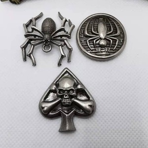 Venta al por mayor Metal Conchos aleación de zinc Jeans ropa remaches botón Spike araña cráneo remache <span class=keywords><strong>para</strong></span> ropa - Product Image 1