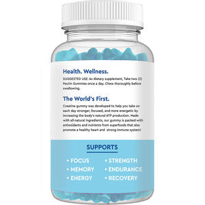 Vitahoalthy OEM/ODM Marca Privada Creatina Hcl Gummies Crecimiento Muscular Creatina Clorhidrato Gummies Pre Entrenamiento Gummy - Product Image 4