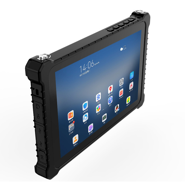 RK3588 Rugged Tablet Android 12 IP67 Waterproof 10 Inch PC 8GB 128GB RJ45 COM Port RS232 NFC RFID Industrial Tablet