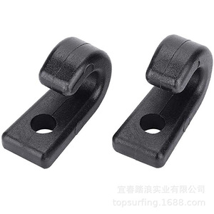 Boat Fitting J Type <b>Hook</b> 26mm <b>Plastic</b> Deck <b>Hook</b> For Kayak Canoe Boat Accessories - Product Image 2