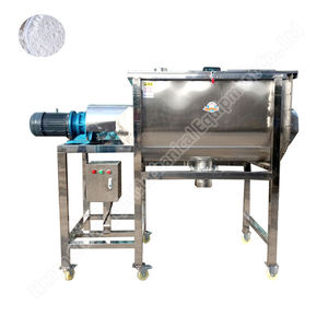 Mezclador de hoja de cinta cónica Mezclador de cinta Mezclador de doble eje de 100kg - Product Image 4