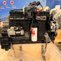 Motor Diésel Mecánico DCEC CUMINS 6LTAA8.9-C300 de 300 HP, 2000 RPM, 6 Cilindros, Motor Completo para Maquinaria de Construcción