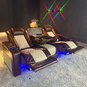 Asiento de <span class=keywords><strong>Cine</strong></span> de lujo, muebles de teatro reclinables de uso doméstico <span class=keywords><strong>baratos</strong></span> modernos, gran oferta, silla de motores duales de película al por mayor - Product Image 4
