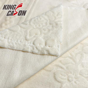 Kingcason Guarented qualità Premium a maglia di lusso Anti-pillola OEKO-TEX certificata intaglio tessuto in pile di flanella per indumenti - Product Image 2