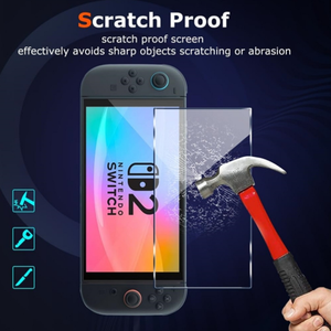 Aomiou 2025 <span class=keywords><strong>Switch</strong></span> 2 Sac de rangement avec housse de protection et <span class=keywords><strong>film</strong></span> en verre trempé Accessoires de jeu <span class=keywords><strong>Switch</strong></span> 2 Sac - Product Image 6