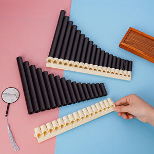 Instrument <span class=keywords><strong>de</strong></span> musique simple pour école d'étudiant 16 tubes en ABS anti-chute 18 tubes flûte <span class=keywords><strong>de</strong></span> <span class=keywords><strong>pan</strong></span> type basson - Product Image 3