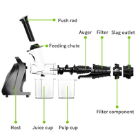 Extracteur de jus de citron multifonctionnel, Machine pour presser la Orange, jus de fruits à grande bouche, pour cuisine à la maison, ml