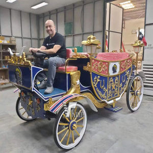 Charrette Électrique Certifiée CE pour le Transport en Parc, Chariot de Luxe à Double Rangée pour Visites Touristiques Européennes à Vendre - Product Image 5