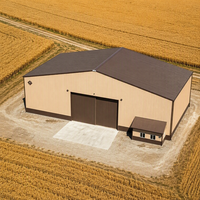 Entrepôt préfabriqué en structure acier personnalisé ZTSS, bâtiment d'atelier léger à faible coût