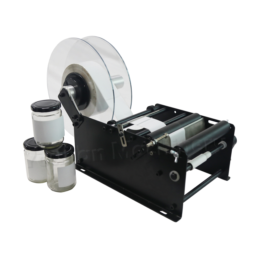 MT-20 ручной банки аппликатор этикеток машина бутылки с водой Наклейка Этикетировочная машина для круглых бутылок