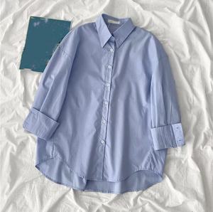 Camicie da <span class=keywords><strong>Donna</strong></span> all'Ingrosso Taglie Forti alla Moda con Protezione Solare, Giacche Tinta Unita, Camicie Sottili da <span class=keywords><strong>Donna</strong></span> per la Primavera/Estate - Product Image 2